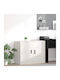 Kabinett Büro White 90x40x70cm