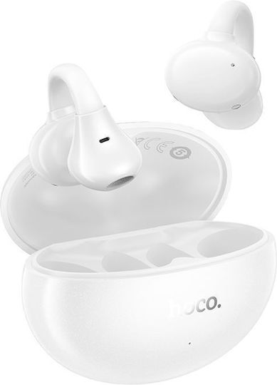 Hoco TWS EA8 Offenes Ohr Bluetooth-Freisprecheinrichtung Kopfhörer mit Ladeetui Weiß