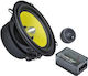 Ground Zero Gztc 130.2x Titanium 13cm Component Car Speaker Set 80w Rms