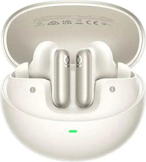 Baseus Inspire XP1 In-ear Bluetooth Handsfree Căști cu Rezistență la Transpirație și Carcasă de Încărcare Milky Way