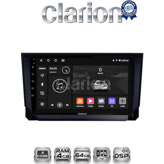 Clarion Ηχοσύστημα Αυτοκινήτου για Mazda CX-9 2006 > 2013 (Bluetooth/USB/WiFi/GPS/Apple-Carplay/Android-Auto)