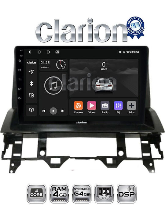 Clarion Ηχοσύστημα Αυτοκινήτου για Mazda 6 2002 > 2005 (Bluetooth/USB/WiFi/GPS/Apple-Carplay/Android-Auto)