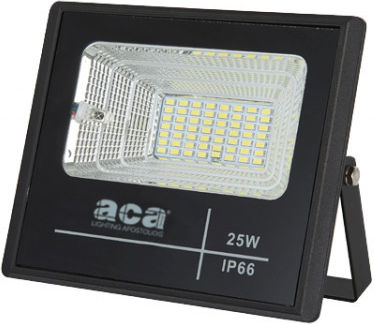 Jager Waterproof Solar LED Floodlight 25W Cold White 6000K with Remote Control IP66