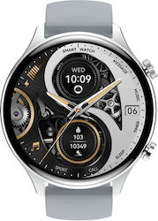 XO J14 Smartwatch with Heart Rate Monitor (Silver)