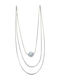 Ro-Ro Accessories Halskette Dreifach mit Perlen
