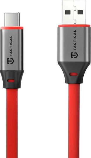 Tactical USB 2.0 Cable USB-C male - USB-A 60W Κόκκινο 1m 57983127953