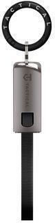 Tactical Flat USB 2.0 Cable USB-C male - USB-C 60W Μαύρο 57983127297