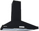 Silifo Chimney Vent Hood 60cm Black