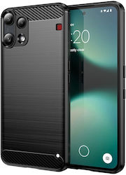 Techsuit Carbon Back Cover Silicone Black (Noth...