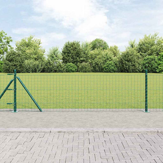 vidaXL Garden Fencing Material 7pcs Green