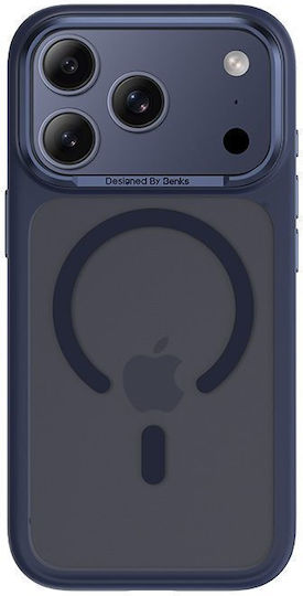 Benks 360 Full Cover 2mm Albastru (iPhone 17)