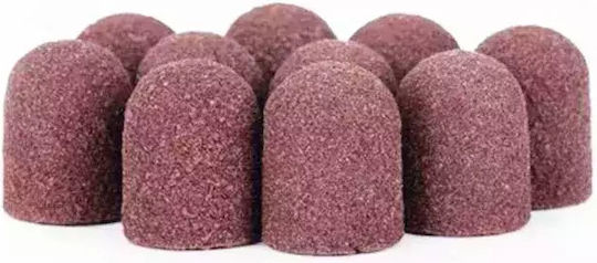 Wd Wheel Caps 13x19mm 180# 10 Pieces Brown