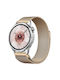 Milanese Magnetic Strap Stainless Steel Huawei Watch Gt 6 46mm Rose Gold