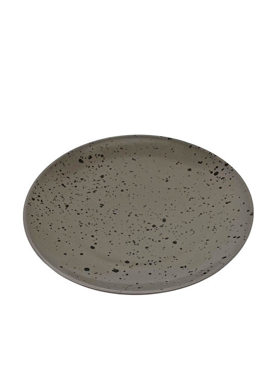 Ankor Premium Plate Shallow made of Porcelain Gray 27cm 6pcs