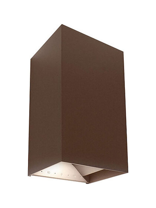 Bot Lighting Toledo10 Επιτοίχιο Εξωτερικό Φωτιστικό LED IP65 με Ψυχρό Λευκό Φως 6.9x7.3x17εκ.