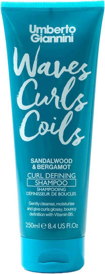 Umberto Giannini Wash Shampoos Hydration for Curly Hair 250ml