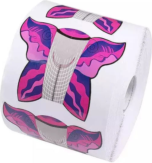 Nail Form Semi-Permanent – Butterfly Shape 500 Pieces