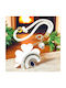 Moda Mostra Lucrat manual Suspendata Amulet Trifoi Alb din Plexiglas 1buc