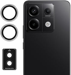 Hat-prince 9h Προστασία Κάμερας Μεμβράνη Μαύρο για το Redmi Note 13 Pro 5G