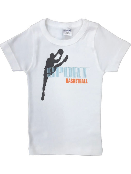 Pretty Baby Basketball Παιδικό Φανελάκι Κοντομά...