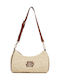 K Autograph Straw Women's Bag Shoulder Beige