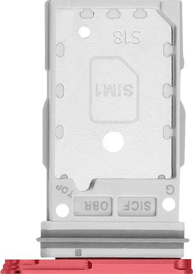 Samsung Original Sim Tray Galaxy S25 S25 Plus Dual Nano Sim Red