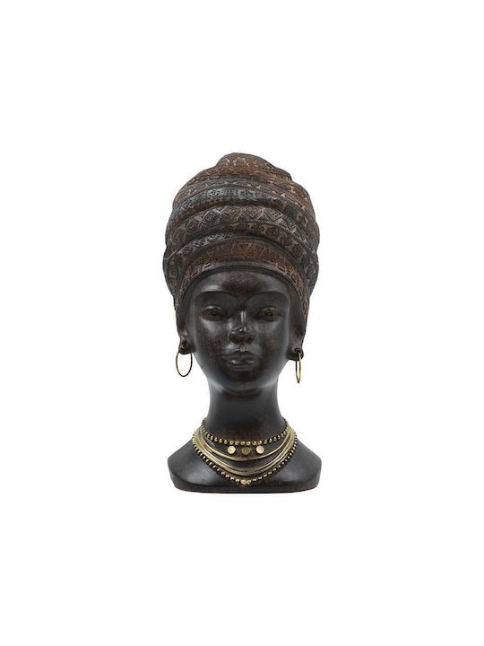 Fylliana Διακοσμητικό Χώρου African Woman Πολυρητίνης 14x16x28cm