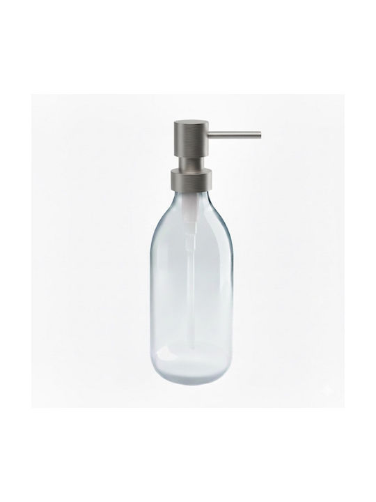 Pam & Co Dispenser από Ανοξείδωτο Ατσάλι Ασημί 300ml
