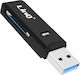 Linq SD Micro SD Kartenleser USB 3.0 Verbindung Geschwindigkeit Bis Zu 5 Gbps Schwarze