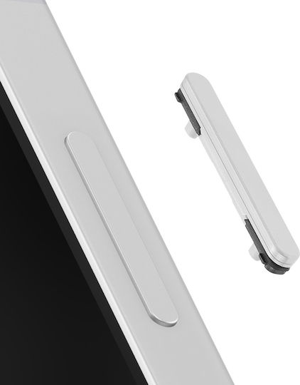 Samsung Buton Volum Original De Înlocuire Galaxy S25 Ultra Pachet De Service Argintiu