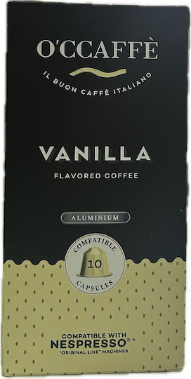 O'Ccaffè Капсули Cappuccino Ванилия Съвместими с машина Nespresso 10капси