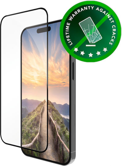 dbramante1928 Tempered Glass Μαύρο (iPhone 16)