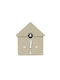 Housevitamin Wall Clock Brown 24x27cm