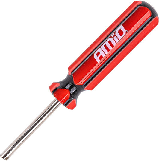 Amio Valve Core Removal and Installation Tool for Cars Motorcycles and Bicycles 1 Piece 04470/am Amio 04470/am