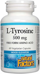 Natural Factors L-tyrosine 500мг 60 Капсули Natural