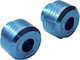 Yamaha Crypton-x 135cc T135 Blau Lenker-Gegengewichte Paar Original54659