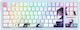 Redragon Antonium PRO K728AK-RGB-PRO Безжичен Гейминг Механична Клавиатура Без ключове с Персонализиран линеен суичове и RGB подсветка (Международен Английски) Черен