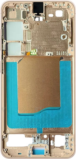 Clappio Cadru Central Părți De Mijloc Pentru Telefoane Mobile Galaxy S25 Rose Gold