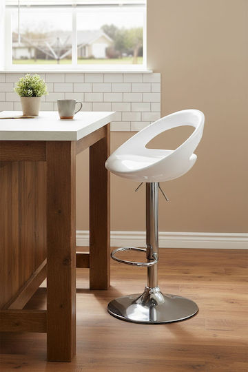 Hocker Bar Leuko 43x31x67cm