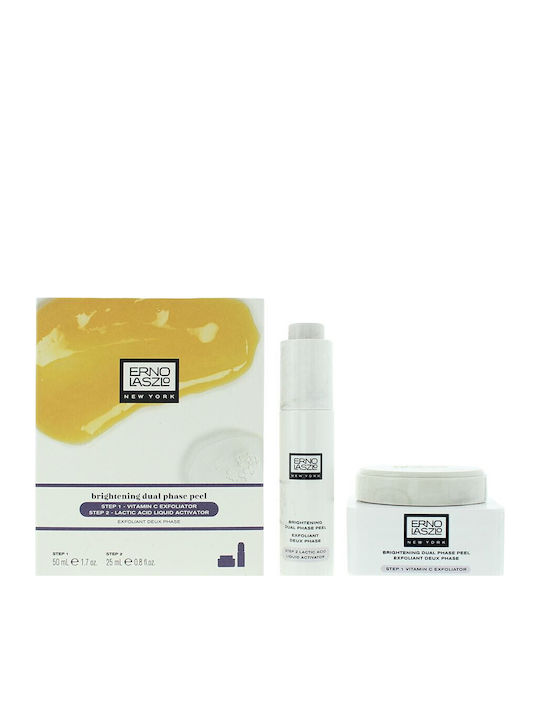 Erno Laszlo Brightening Dual Phase Peel Skin Care Set for Brightening