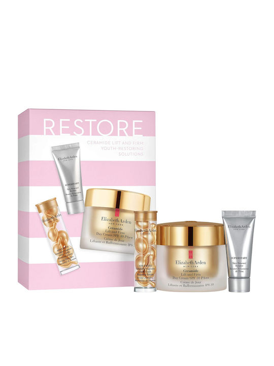 Elizabeth Arden Restore Ceramide Lift & Firm Youth Restoring Solutions Σετ Περιποίησης για Ενυδάτωση 7τμχ