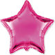 Foil Balloon 18 Star Fuchsia 46 Cm
