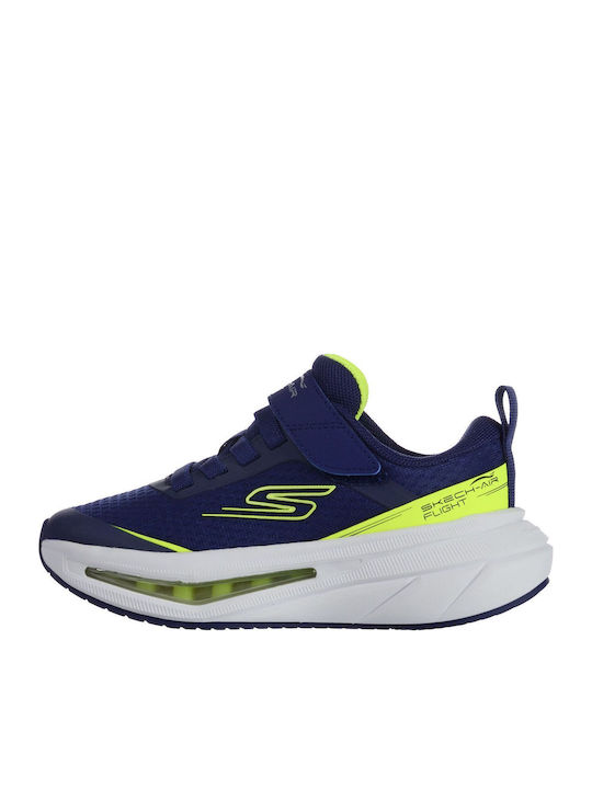 Kids Sneakers with Hoop & Loop Closure Navy Blue