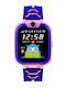 Kids Digital Watch with GPS and Rubber/Plastic Strap Pink