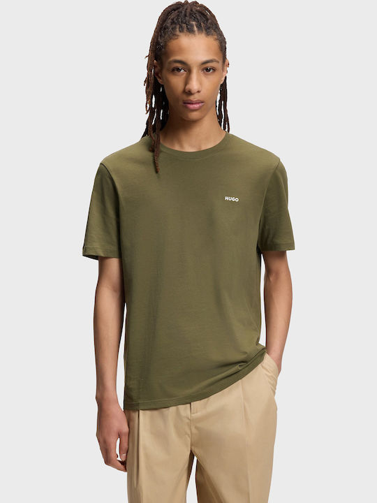 Hugo Logo T-shirt Light Olive