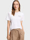 Γυναικείο T-shirt Floral White