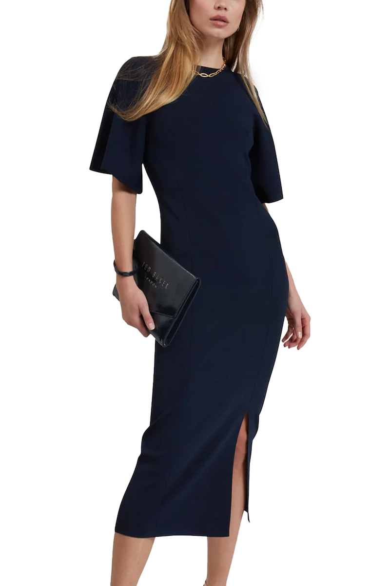 Cocktail Dress Ted Baker Navy Blue Dress Ted Baker Tilolah Woven Bodycon  Dress Buy 100% Best