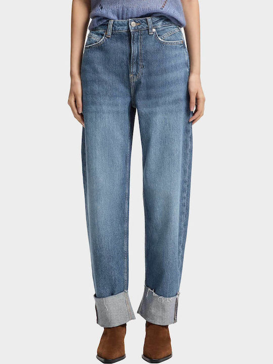 Damenjeans in Ballon-Linie Medium Aged Denim