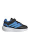 Runfalcon 5 El I Kids Sports Shoes Running with Hoop & Loop Closure Black