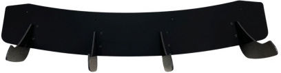Diffuser Rear Bumper Volkswagen Scirocco 2008-2014 Blade Black Glossy